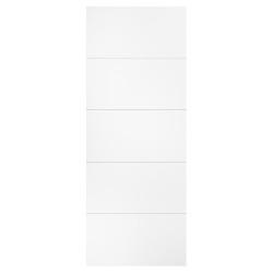 LPD Santandor 5 Panel Primed Semi-Solid Internal Door - 1981 x 686 x 35mm - White