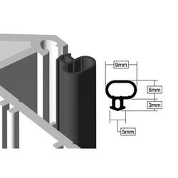 Stormguard Universal uPVC Replacement Seal - 20m Length - Black