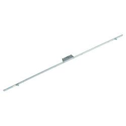 Avocet Slim U-Rail Offset Espagnolette uPVC Window Lock - 800mm Length - 20mm Backset - 8mm Cam