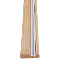 DRAFTFIX FSC Timber Parting Bead - 25 x 8mm - 3000mm Length - Natural - Pack of 5