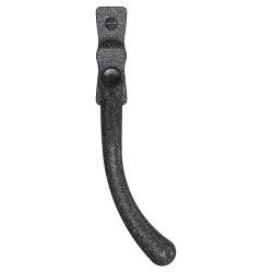Mila Heritage Pear Drop Locking Espagnolette Casement Window Handle - Right Hand - Heritage Pewter