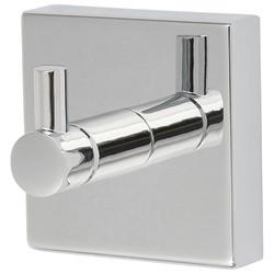 Croydex Chester Single Robe Hook - 54 x 54 x 47mm - Polished Chrome