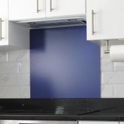 Altro Aluminium Kitchen Splashback - 600 x 750mm - Matt Ultra Marine Blue