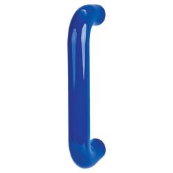 Hoppe AR602/220 Cobalt Blue Nylon D-Bar Door Pull Handle - Bolt Fix - 220mm c/c