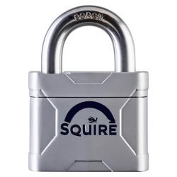 Squire MERCURY 50 KA High Security Padlock - 50mm Body - 23.5 x 22mm Shackle - Keyed Alike - Silver