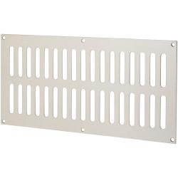 Altro Plain Slotted Vent - 305 x 152mm - 11590mm² Free Air Flow - Satin Stainless Steel