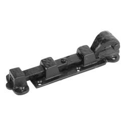 Olde Forge Antique Black Iron Straight Barrel Bolt - Blacksmith Range - 145 x 37mm