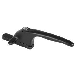 Securistyle Virage Cockspur Locking Window Handle - 9mm Nose Height - Right Hand - Black
