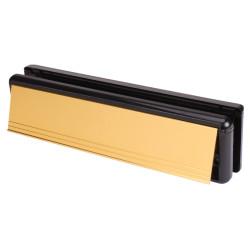 Yale Seal Letter Plate - 265 x 70mm - Door Thickness 20-40mm - Gold