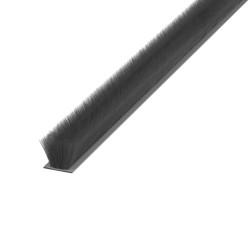 Stormguard Self-Adhesive Brush Pile Seal - 6mm Brush Pile - 5m Length - Black