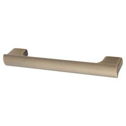 M Marcus Vault 11mm D-Bar Cabinet Pull Handle - 128mm Centres - Distressed Brass