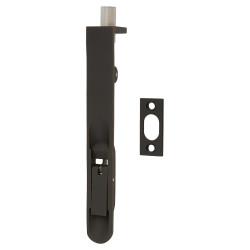 Jedo by Frelan Lever Action Flush Bolt - 150 x 20mm - Fire Rated - Radius - Dark Bronze