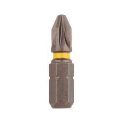 Reisser Torsion Driver Bits - Pozi - PZ2 - 25mm Length - Pack of 2