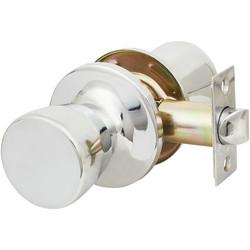 Touchpoint Polished Chrome Hotel Passage Mortice Door Knobset - 65mm Rose Diameter
