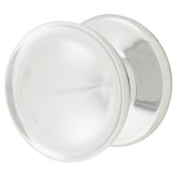 Heritage Brass by M Marcus Surrey Round Cabinet Knob - 32mm Diameter - Polished Chrome