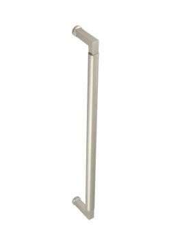 Burlington by Frelan Satin Nickel 20mm D-Bar Door Pull Handle - Bolt Fix - 425mm c/c - Westminster Range