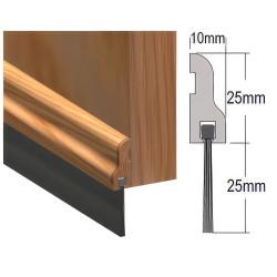 Stormguard Brush BDS Wood Seal - 914mm Length - Brush Size 25mm - Wood Effect