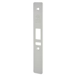 Adams Rite 4710 Screw Cylinder Deadlatch Faceplate - 174 x 25mm - Stainless Steel