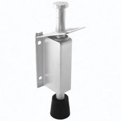 Altro Foot Operated Door Holder - 140mm Closed Height - Satin Stainless Steel