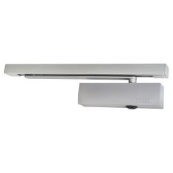 GEZE TS3000E Electromagnetic Fire Door Closer - Power Size 1-4 - Pull Side Mounting - Silver