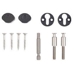 Zipbolt PPQT17 150 Straight Slipfix Exterior Stair Handrail Connector