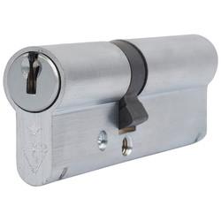 ERA 1 Star 6 Pin Kitemarked 95mm Euro Double Cylinder - 40 + 55mm - Satin Chrome - Keyed to Differ
