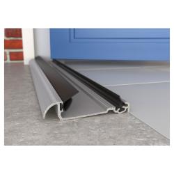 Exitex Low Height Macclex Threshold - 1829mm Length - Thick Inward Opening Doors - Mill Aluminium