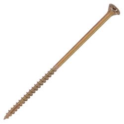 Reisser Cutter Pozi Countersunk Wood Screws - 5.0 x 120mm - Yellow Zinc - Pack of 200