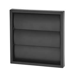 Manrose Gravity Wall Grille - 4"/100mm - Black