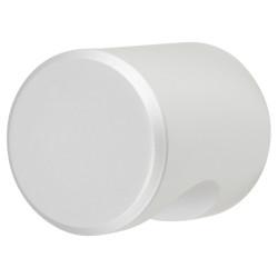 Altro Solid Turned Cylinder Cabinet Knob - 20mm Diameter - Aluminium