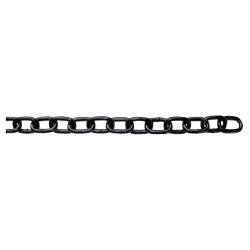 Welded Steel Chain - 3 x 21mm - 10m Length - Black