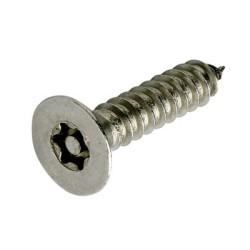 Hafren 6-Lobe Pin Self Tapping Security Screws - 4 x 1/2" - T10 - Pack of 100