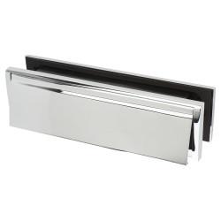 Rutland Frontier Collection Letter Plate - 311.5 x 90mm - Door Thickness 42-55mm - Polished Nickel