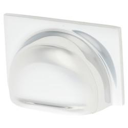 Alexander & Wilks Quantock Cabinet Cup Handle - 40mm Centres - Polished Chrome