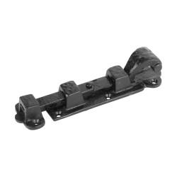 Olde Forge Antique Black Iron Straight Barrel Bolt - Blacksmith Range - 102 x 30mm