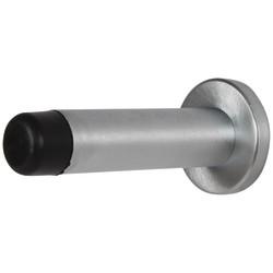 Hampstead Concealed Fixing Projection Door Stop - 70mm Projection - Satin Chrome