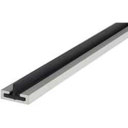 Sealmaster PEFE Wiping Seal - 2100mm Length - Satin Anodised Aluminium