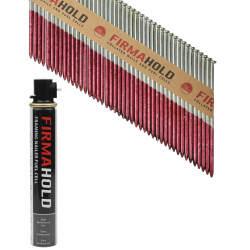 TIMCO FirmaHold First Fix Nail and Gas - Plain - 34° Angled - 3.1 x 90mm - FirmaGalv - 1 Fuel Cell