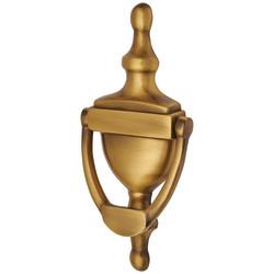 Heritage Brass by M Marcus Urn Door Knocker - Antique Brass - 152 x 66mm