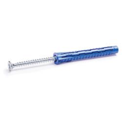 Rawlplug RAWL4ALL Nylon Plug - 8 x 40mm and Screw - Blue - Pack of 50