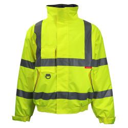 TIMCO Hi Visibility Bomber Jacket - Yellow - Large