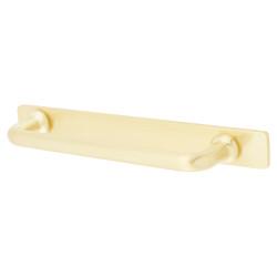 Crofts & Assinder Banbury 21mm D-Bar Cabinet Pull Handle - 128mm Centres - Brushed Satin Brass
