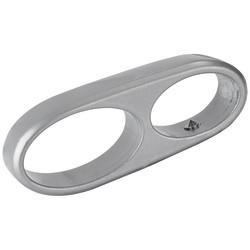Strand Duoflex Centre Ring - Silver