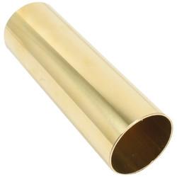 51mm Solid Brass Bar Rail Tube - 2500mm Length - Polished