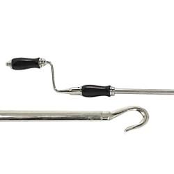 Altro Skylight Opener Handle - 1520mm Length - Satin Chrome