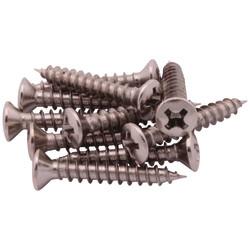 Altro Spare Casement Window Stay Screws - Nickel Plated - Pack of 10