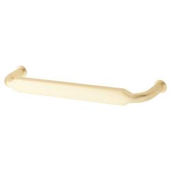 Altro Eton 12mm D-Bar Cabinet Pull Handle - 128mm Centres - Satin Brass