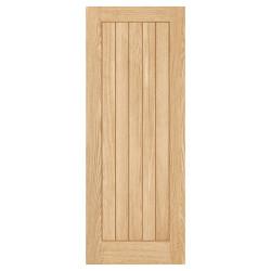 LPD Belize 5 Panel Pre-Finished Solid Internal Door - 1981 x 533 x 35mm - Oak