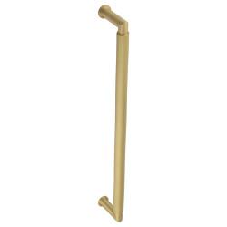Burlington by Frelan Satin Brass 20mm D-Bar Door Pull Handle - Screw Fix - 425mm c/c - Piccadilly Range