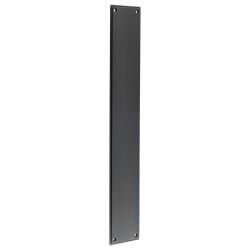 Burlington by Frelan Solid Brass Finger Plate - 450 x 75 x 4mm - Dark Bronze